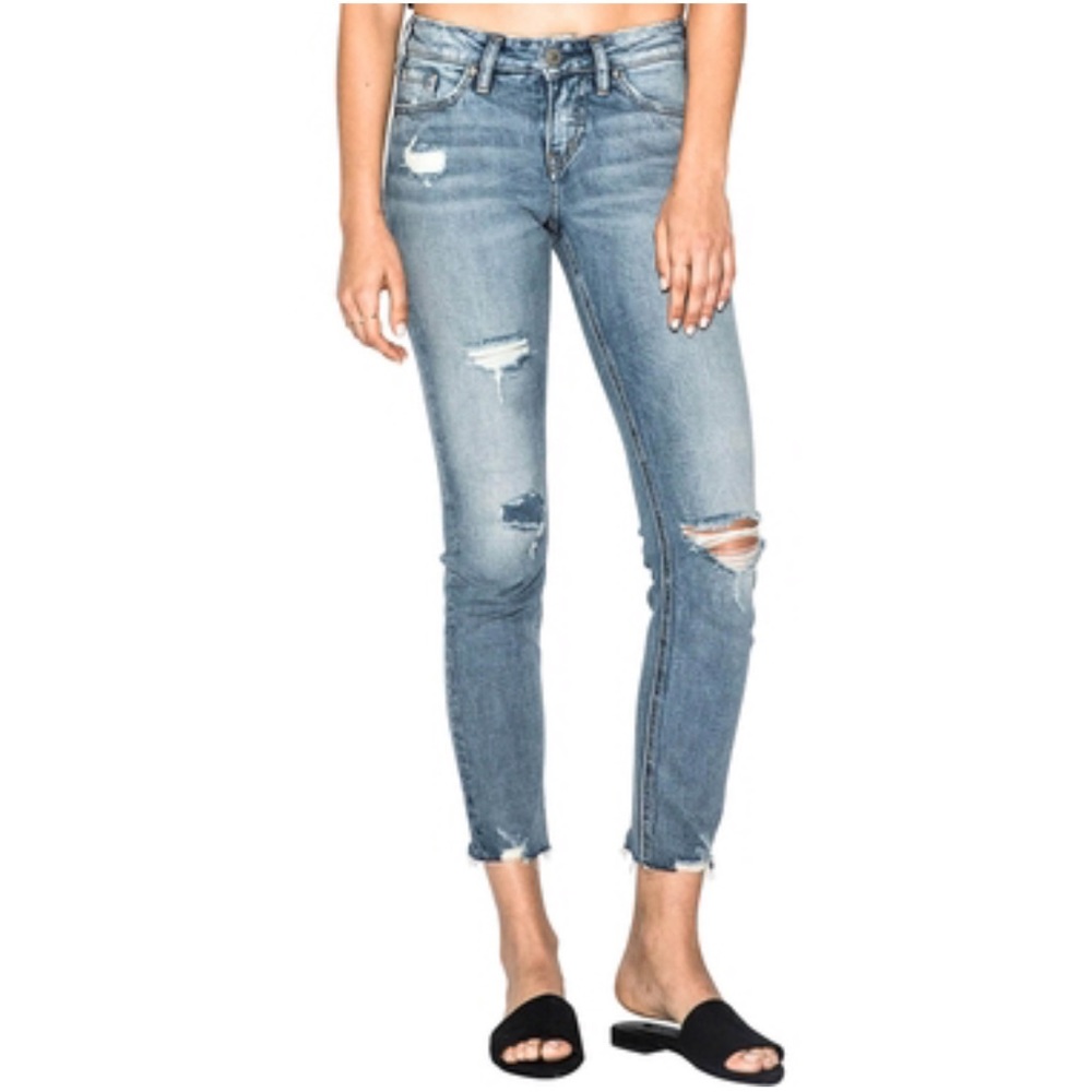 Silver Jeans Slim Ankle Jeans